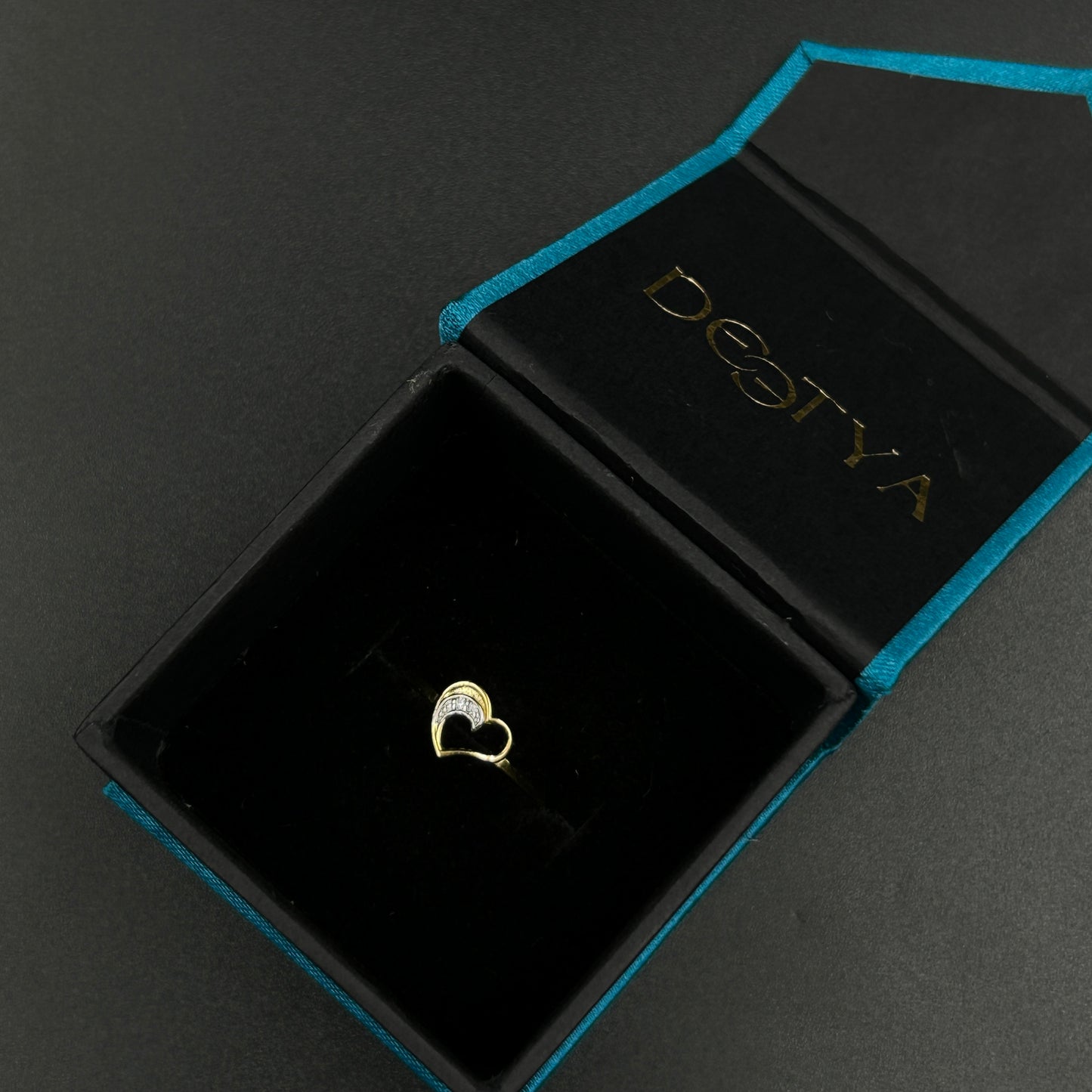 Pure Silver Heart Ring
