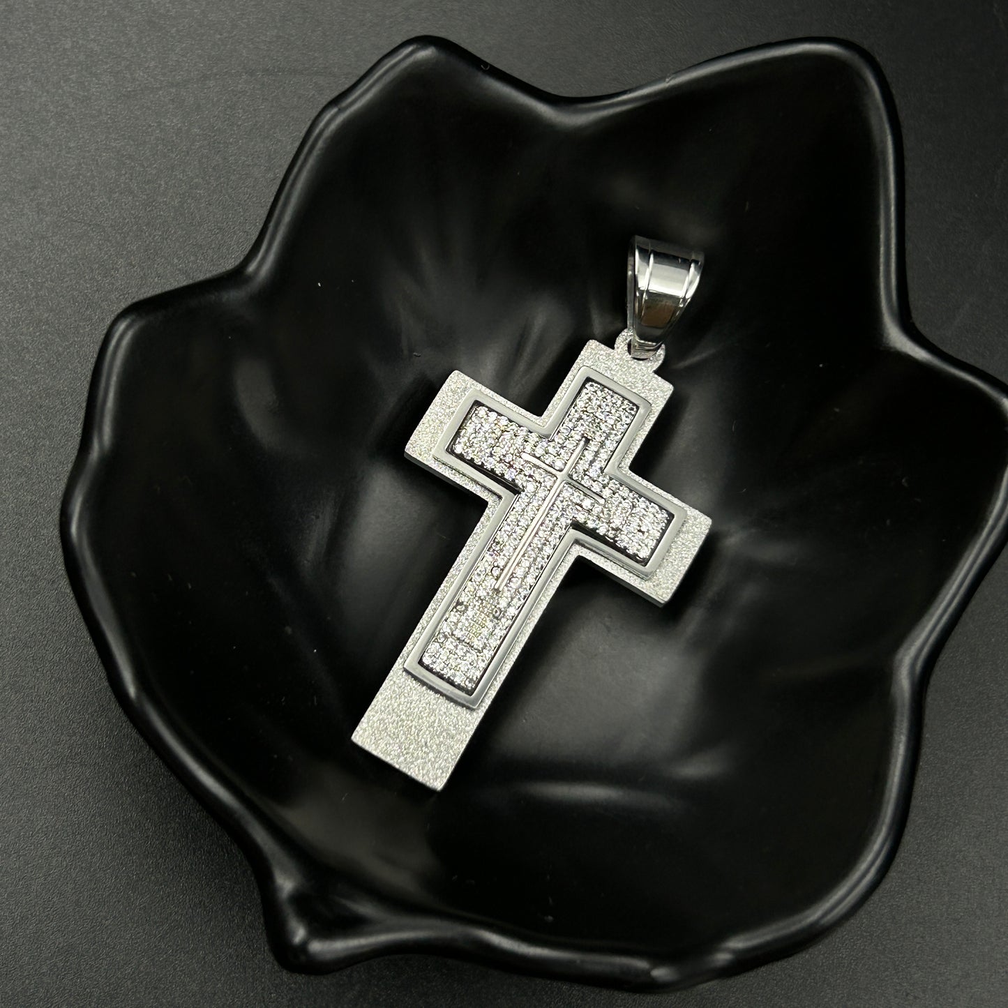Men’s Stainless steel jesus Cross Pendant