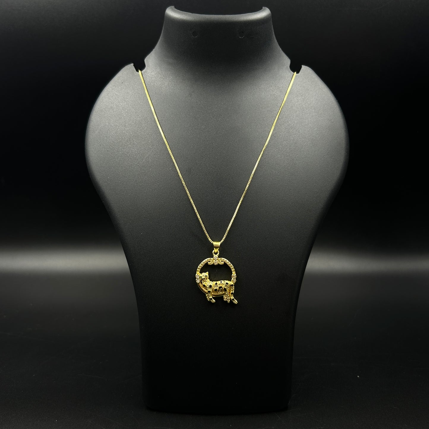 Panther with Chain - Stainless Steel (Small)