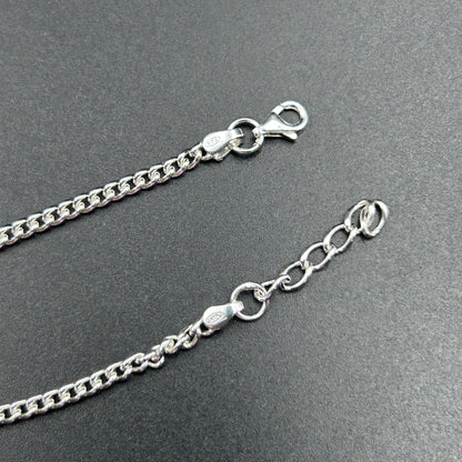 Silver Strawberry Bracelet for Kids 5.5"