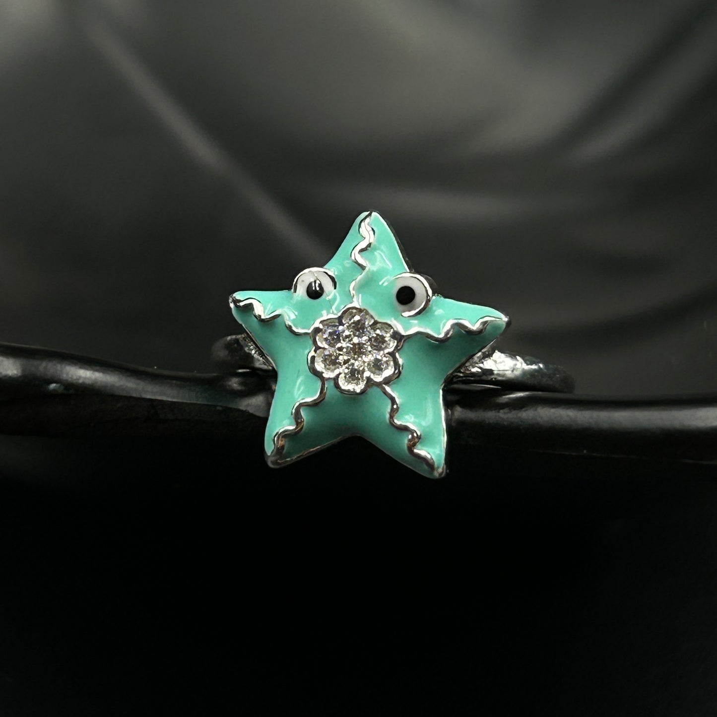 Silver Star Ring for Kids