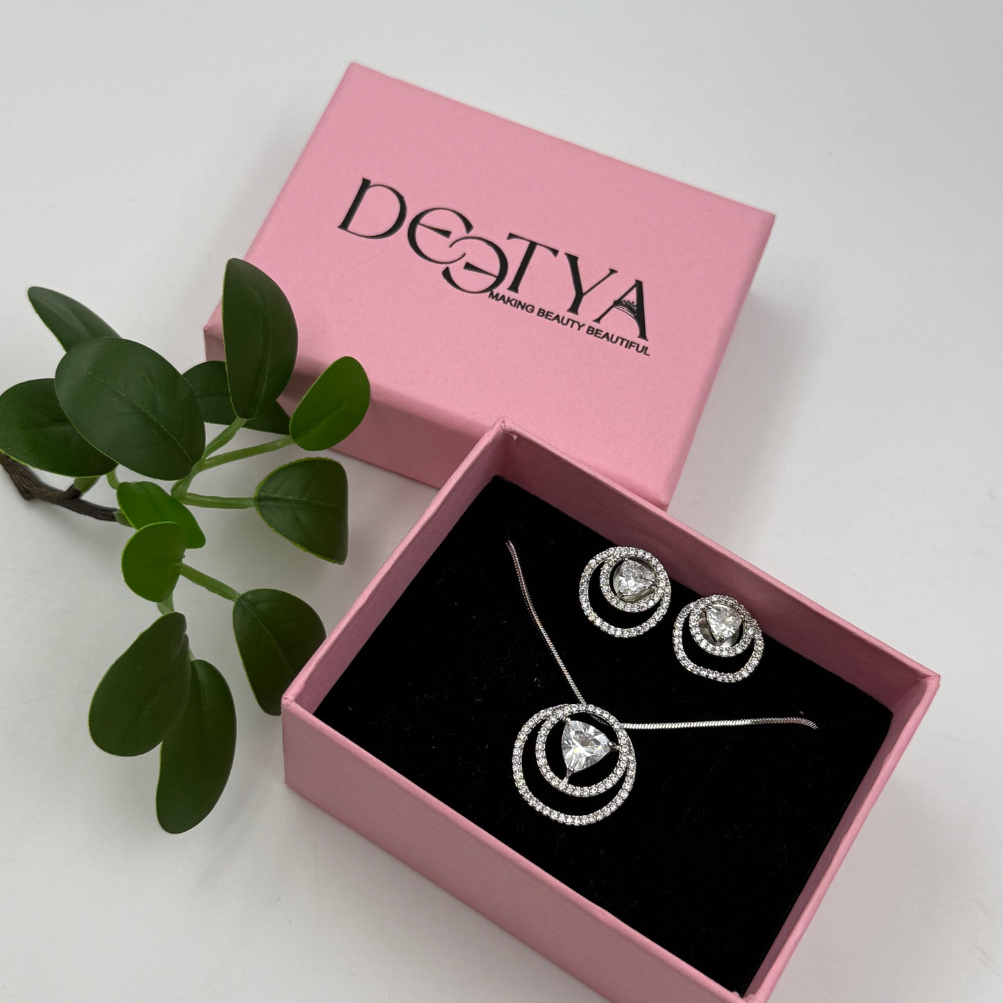 Diamond Necklace Set - Demi Fine