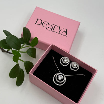 Diamond Necklace Set - Demi Fine