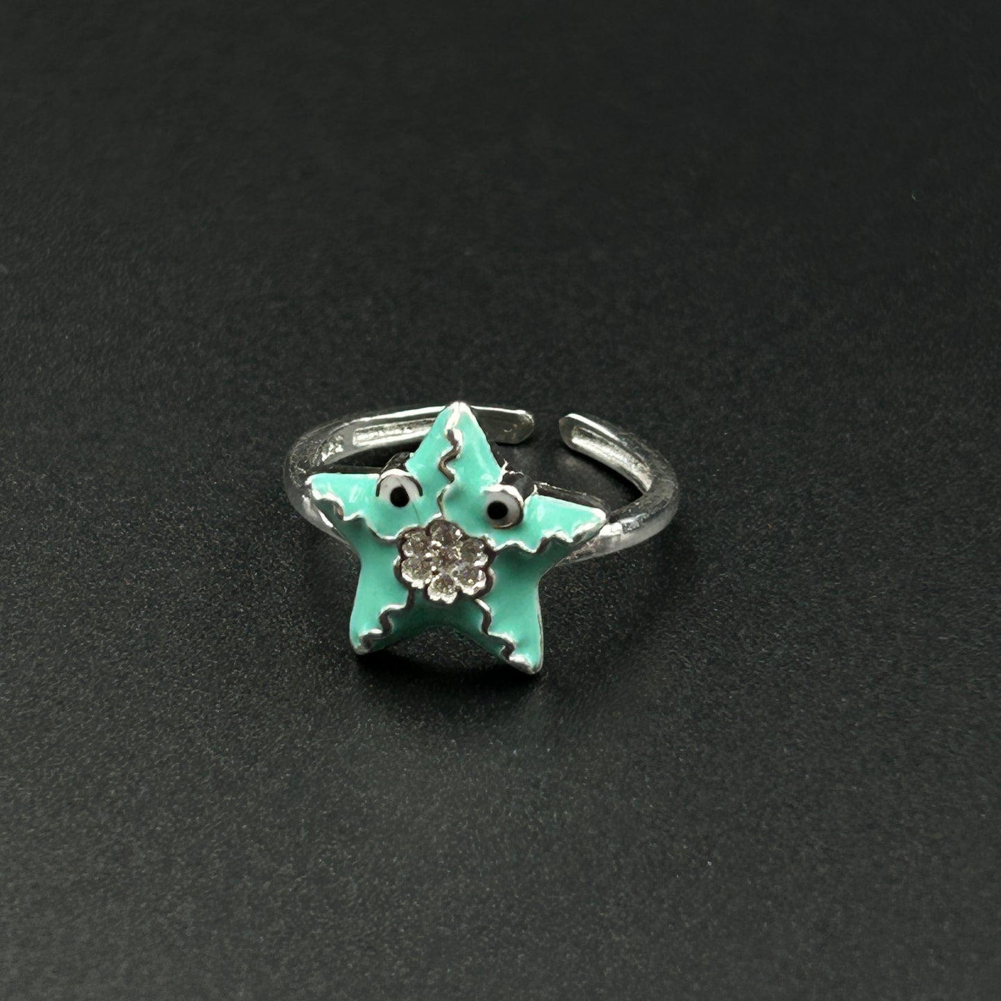 Silver Star Ring for Kids