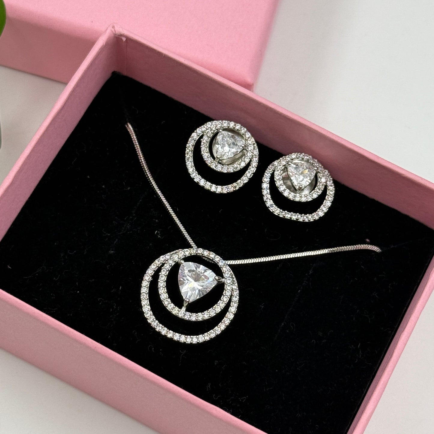 Diamond Necklace Set - Demi Fine