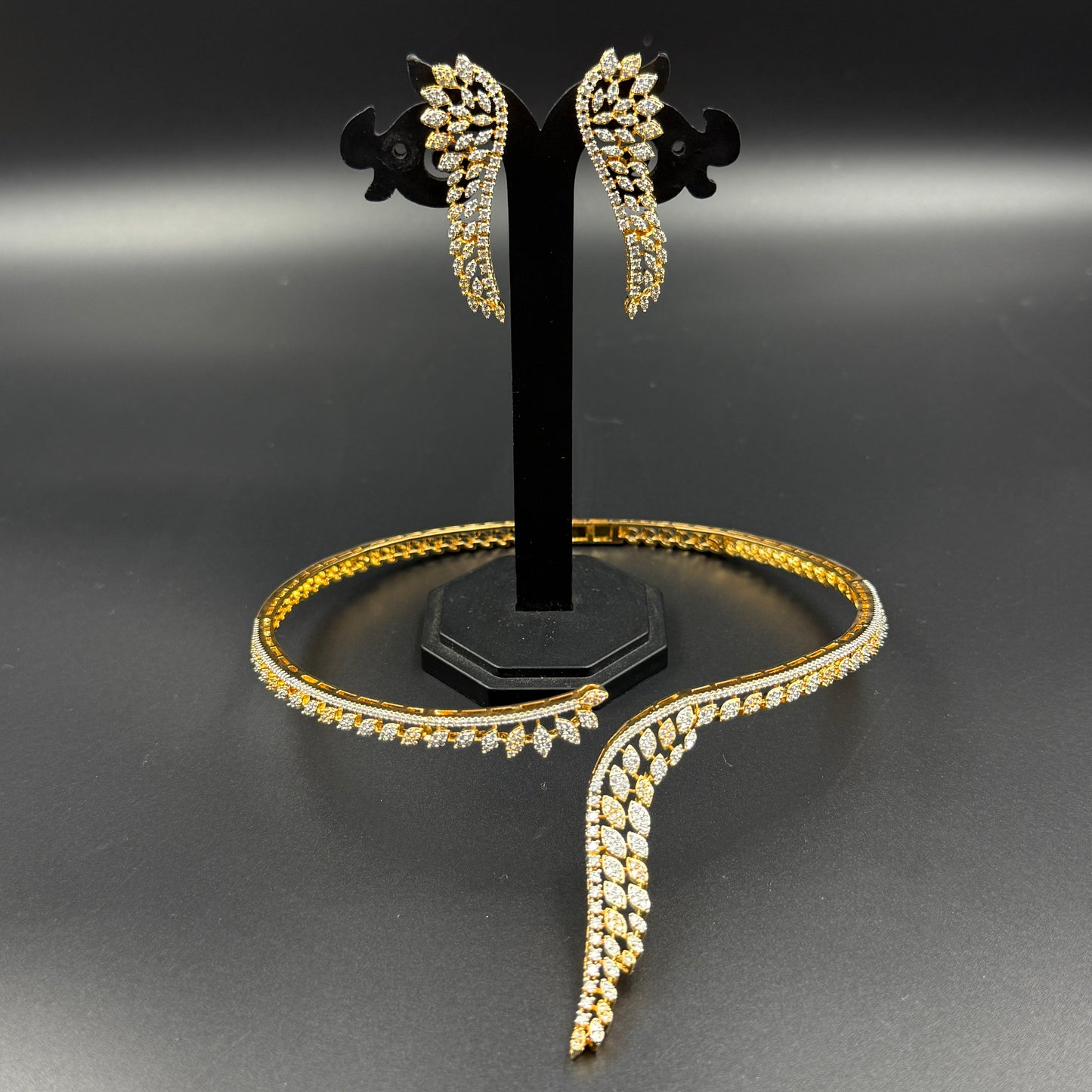 Women's Choker Set with Earrings - Demi Fine