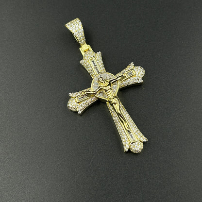 CROSS Pendant - Silver Jesus Pendant