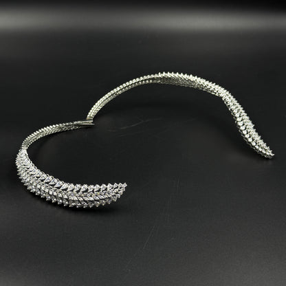 Demi Fine Women's Choker Set with Earrings