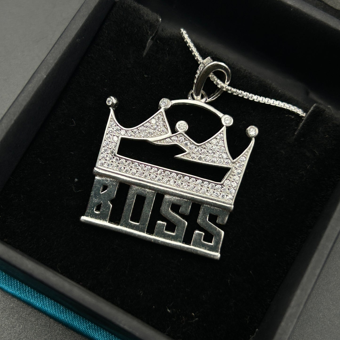 BOSS Pendant - Men's Silver Pendant