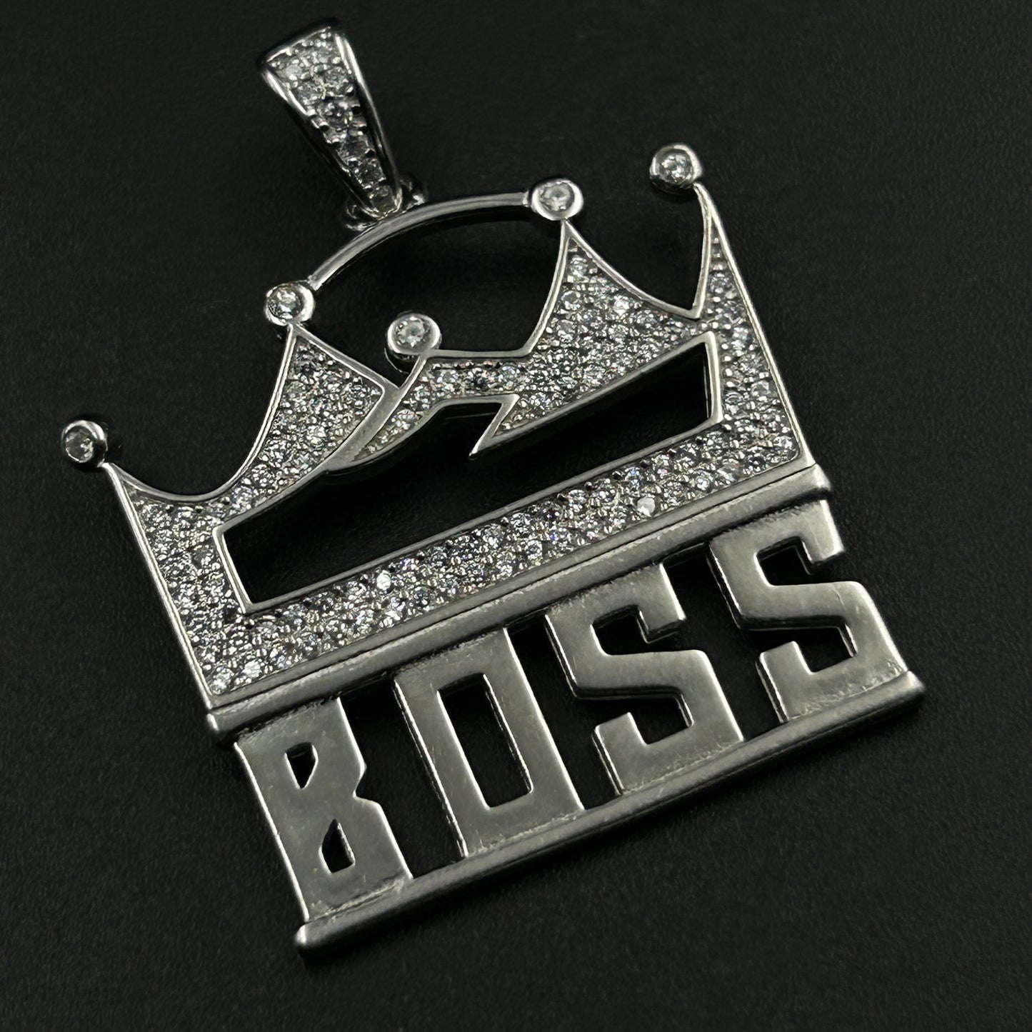 BOSS Pendant - Men's Silver Pendant