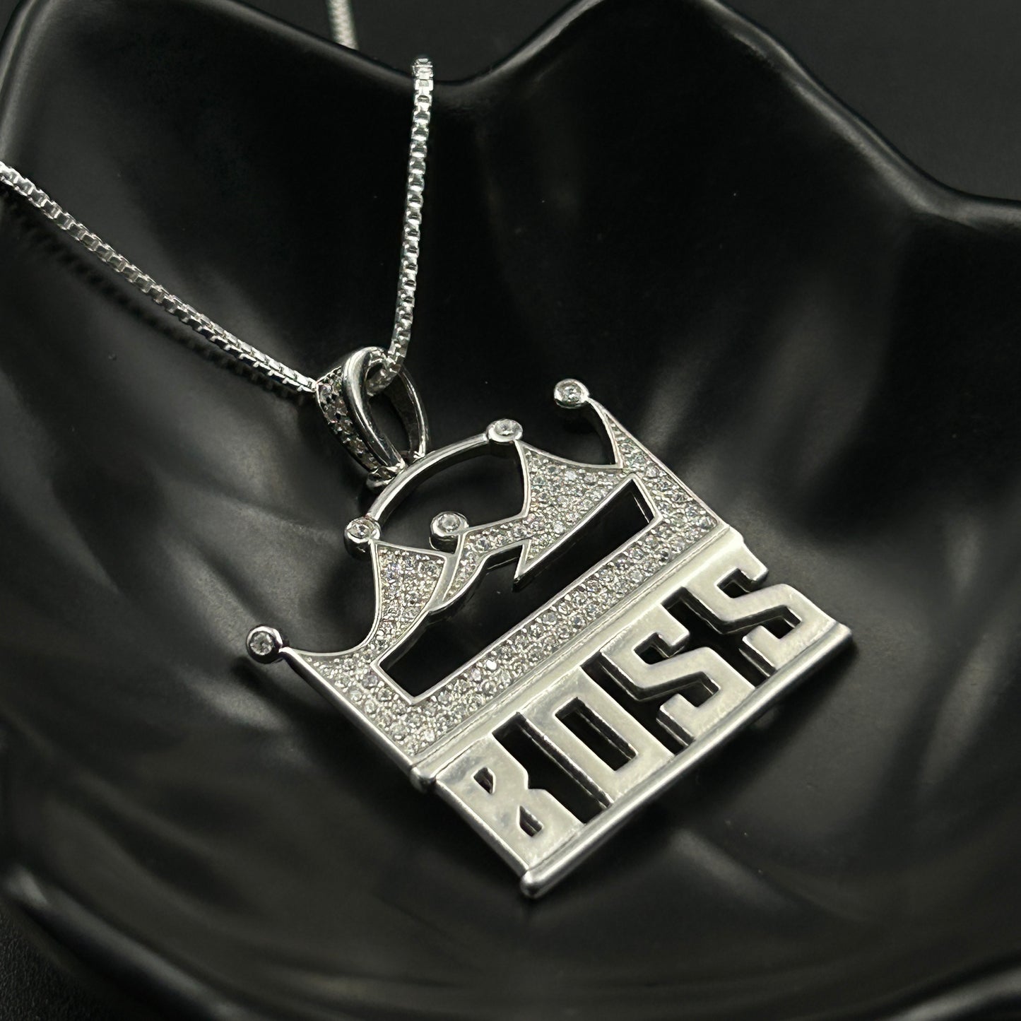 BOSS Pendant - Men's Silver Pendant