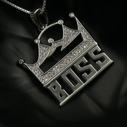 BOSS Pendant - Men's Silver Pendant