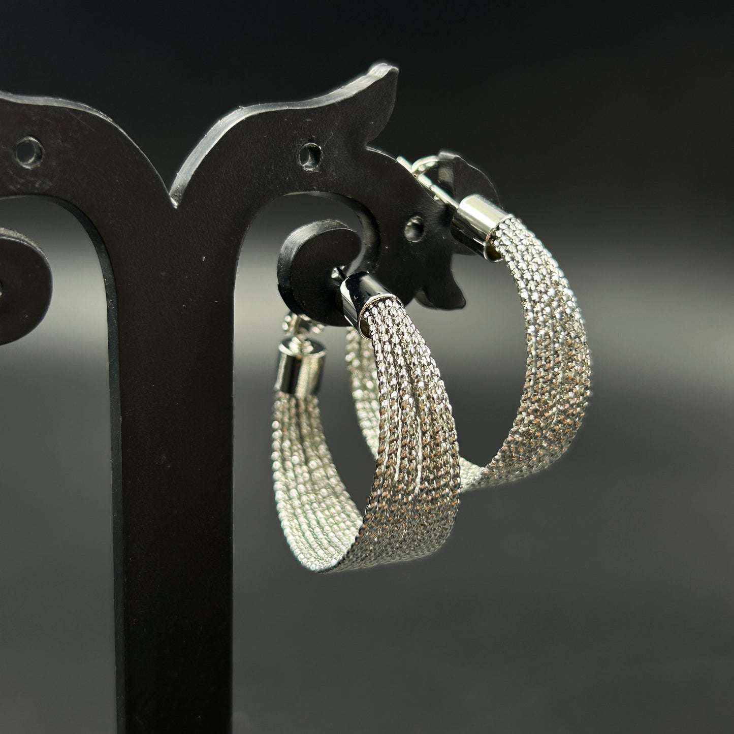 18K Gold Plated BIG HOOP Earring