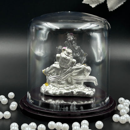 Shree Ganesh 999 Silver Murti