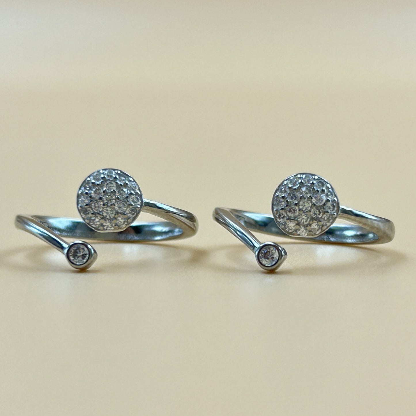 Silver Round Toe Ring - Women's Toe Ring