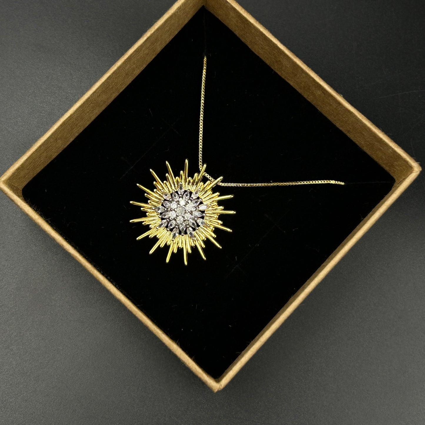 SUN Pendant - Stainless Steel