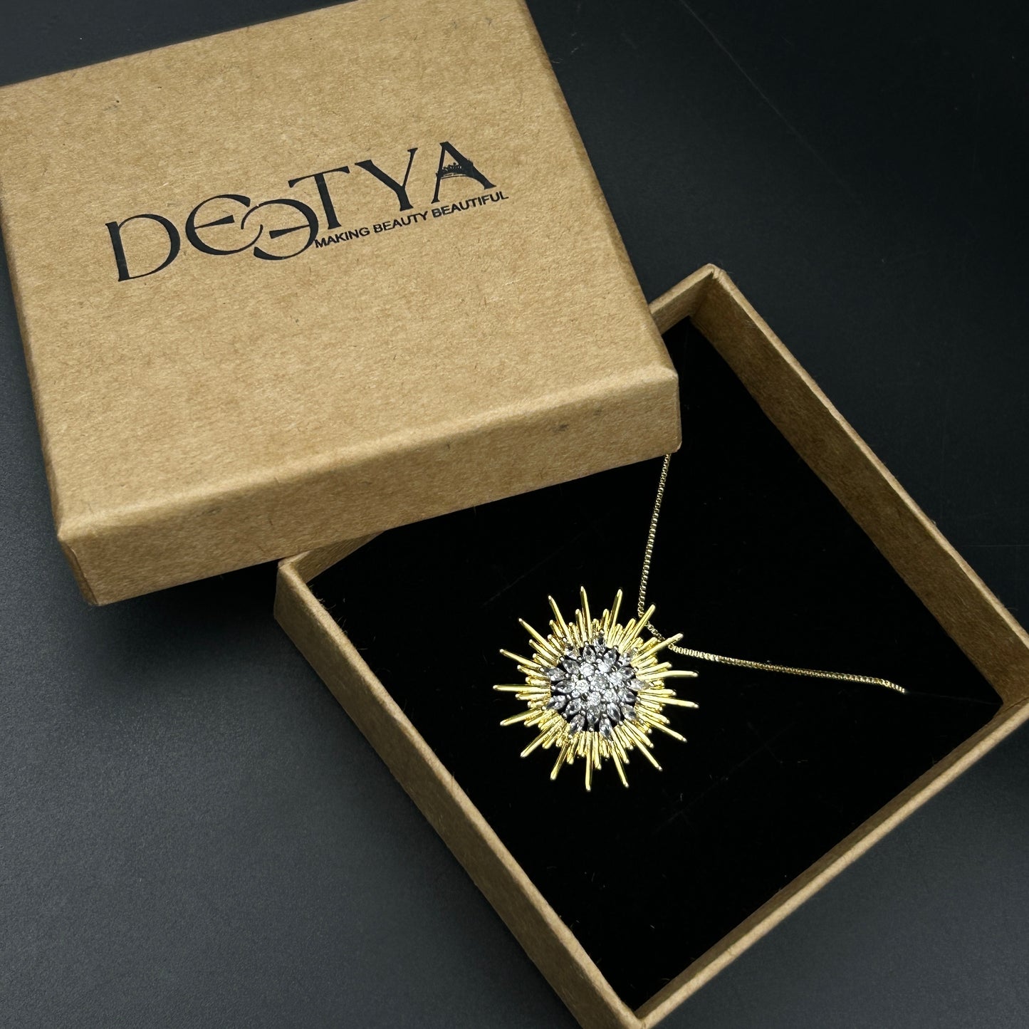 SUN Pendant - Stainless Steel