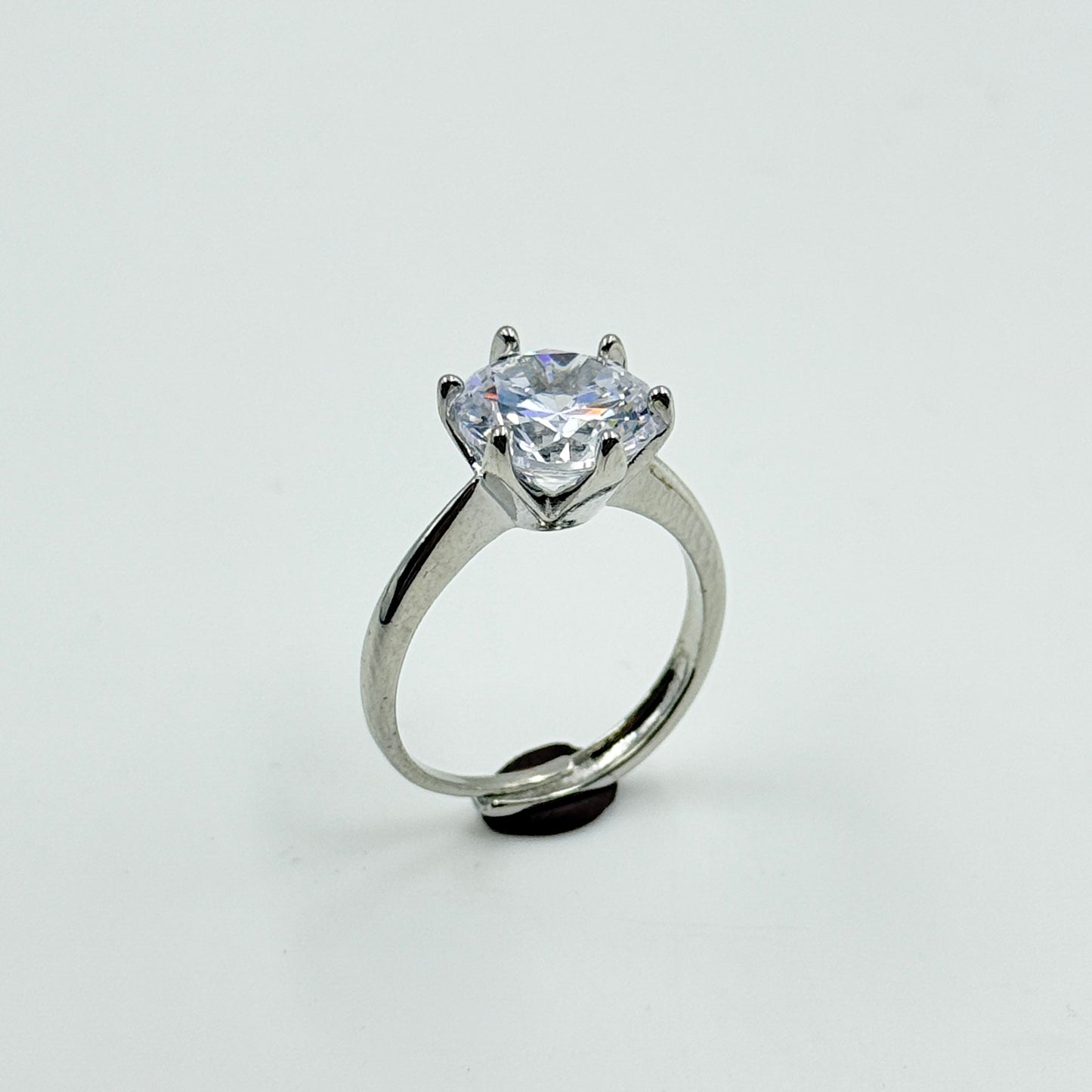 Women’s Diamond Ring 18k White Gold Plated