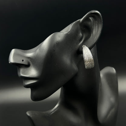 18K Gold Plated BIG HOOP Earring