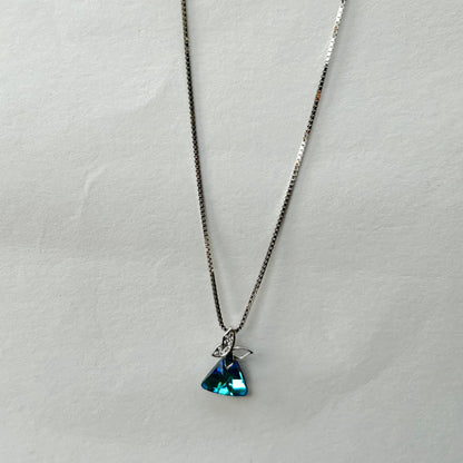 Butterfly Pendant - Silver Pendant and Chain