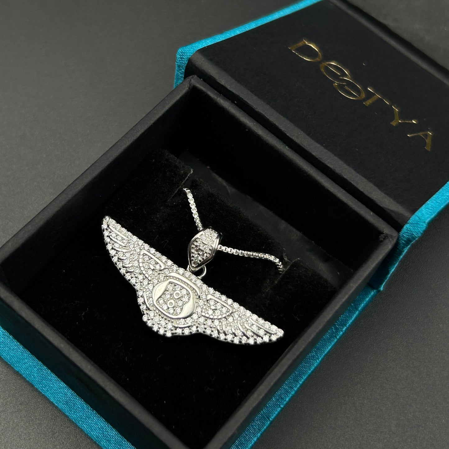 Sterling Silver Pendant and Chain for Men
