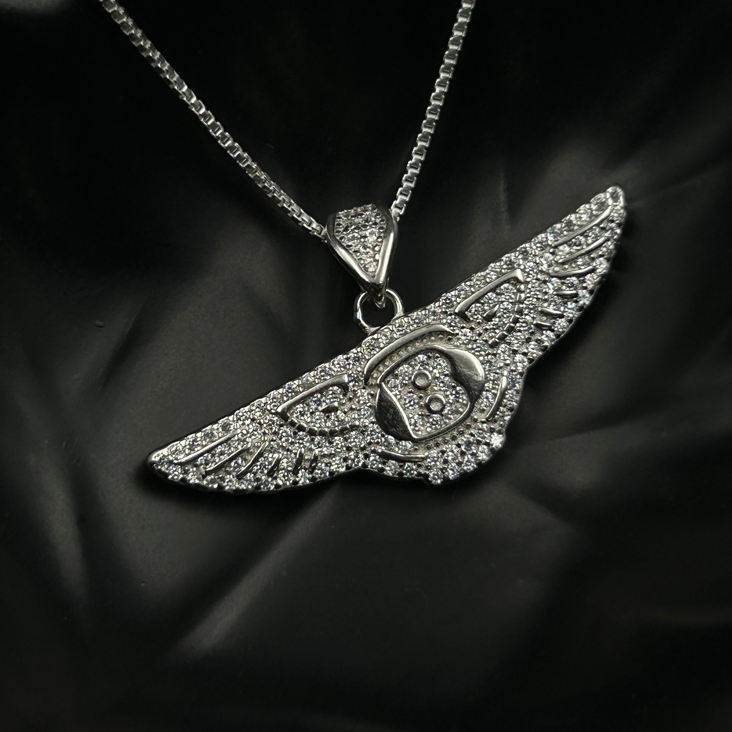 Sterling Silver Pendant and Chain for Men
