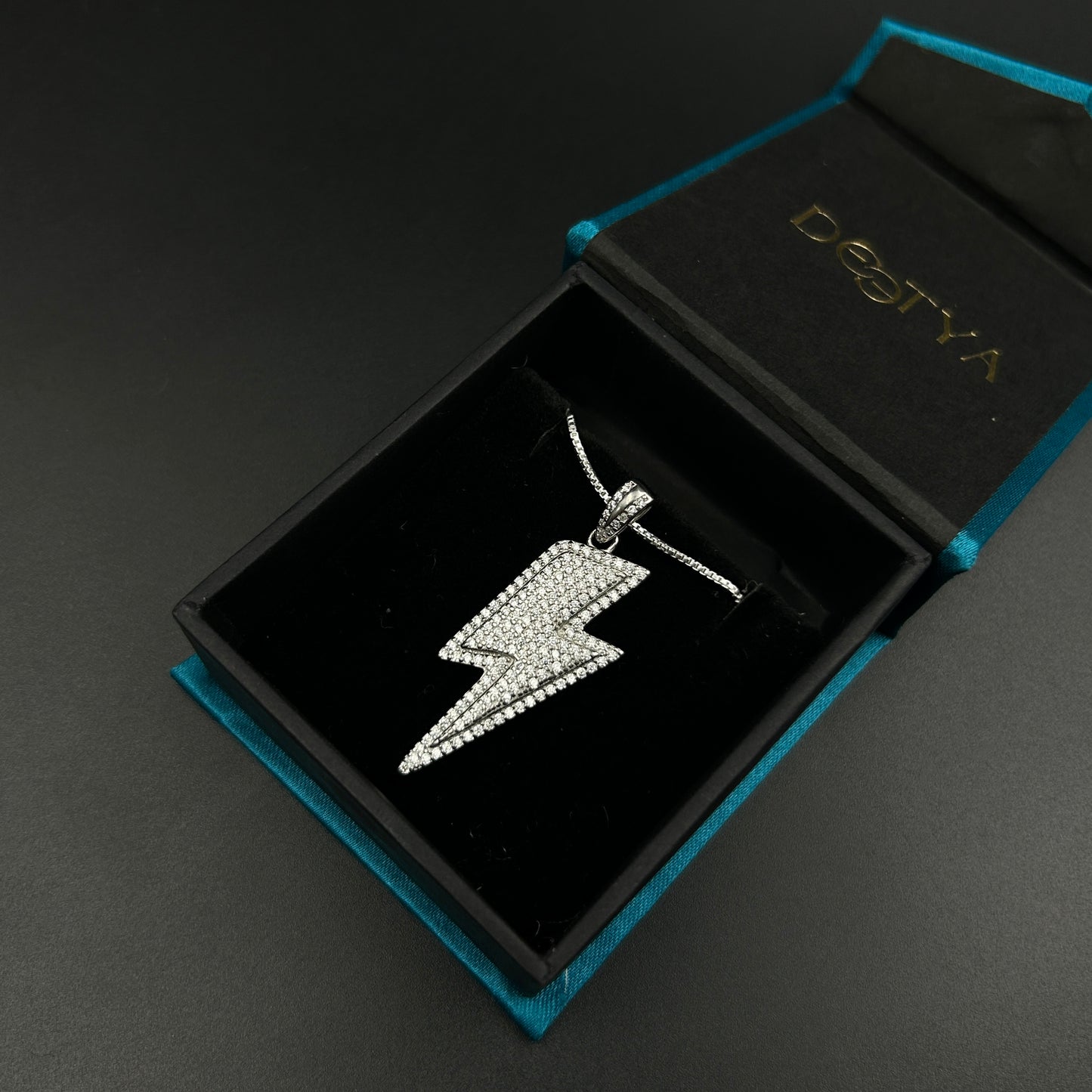 Silver Pendant - THUNDER Pendant for Men