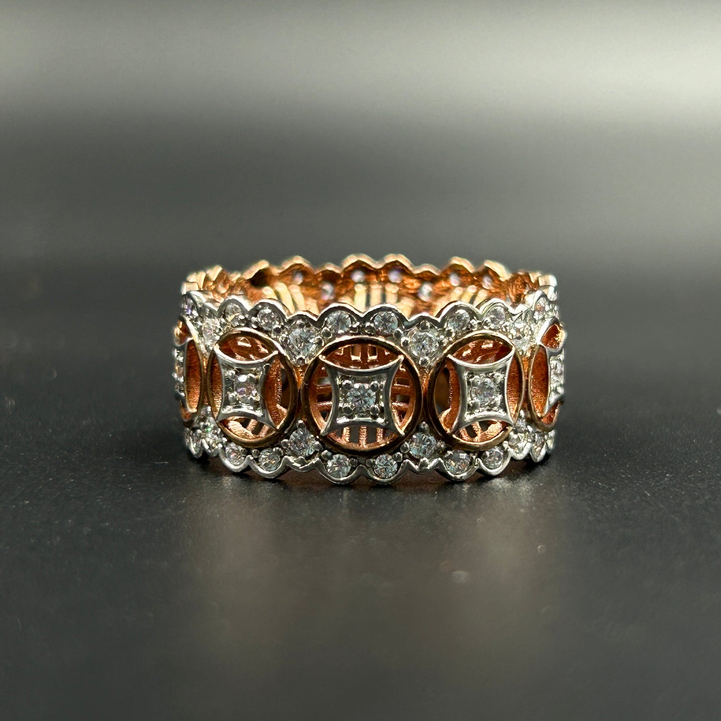 Rose Gold Diamond Ring