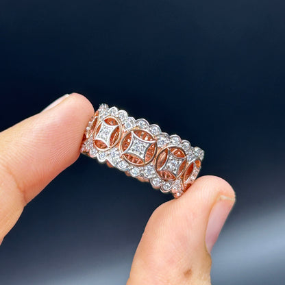 Rose Gold Diamond Ring