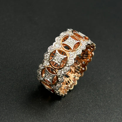 Rose Gold Diamond Ring