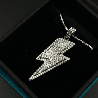 Silver Pendant - THUNDER Pendant for Men