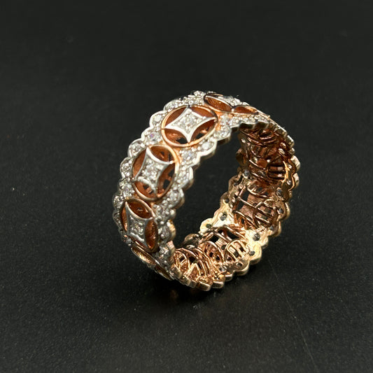 Rose Gold Diamond Ring