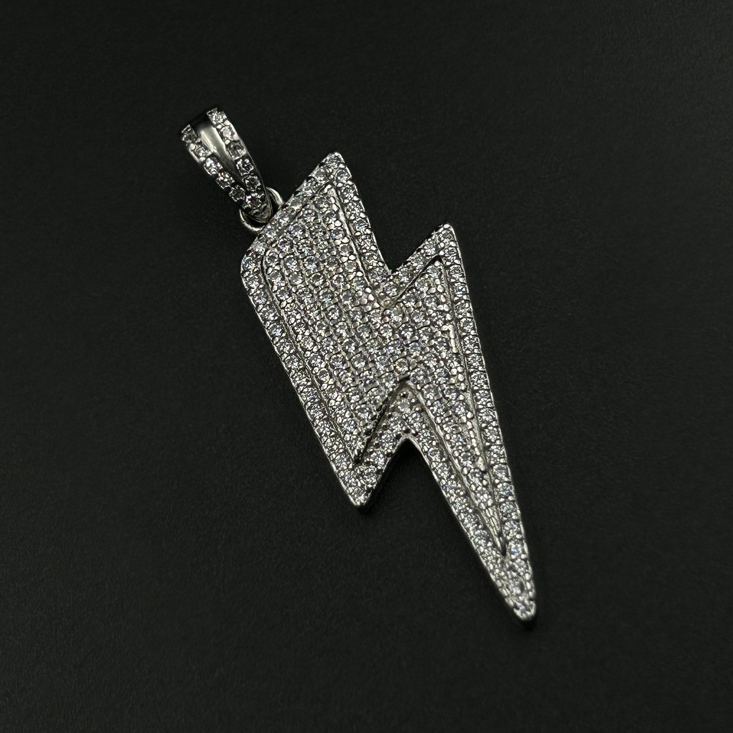 Silver Pendant - THUNDER Pendant for Men