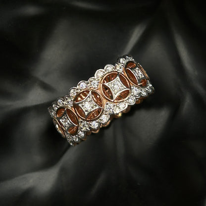 Rose Gold Diamond Ring