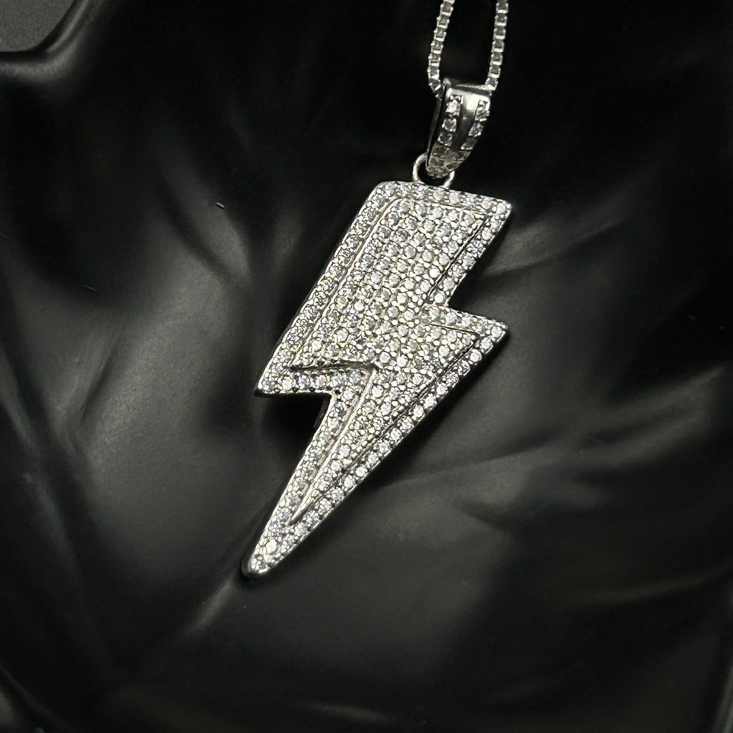 Silver Pendant - THUNDER Pendant for Men