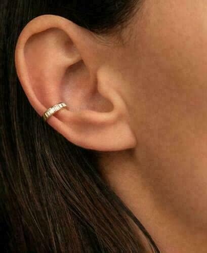 One Ear Cuff Earring - Silver Cuff