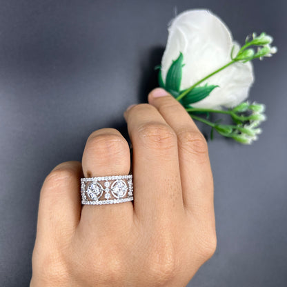 Pure Silver Vintage Ring