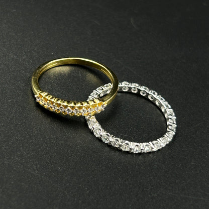 Two Tone Ring Set