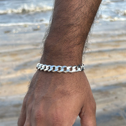 Men's Sterling Silver Cuban Link Bracelet