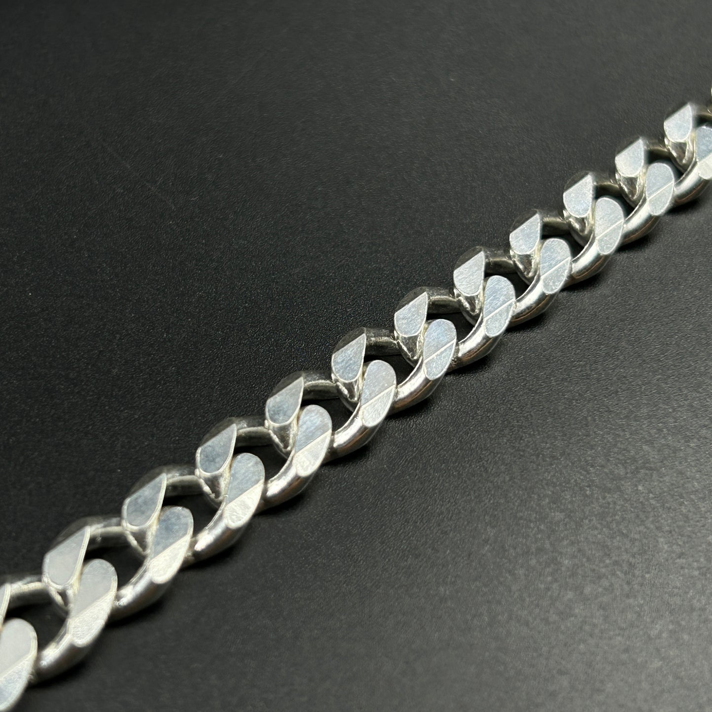 Men's Sterling Silver Cuban Link Bracelet