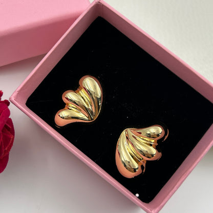 Dainty 18k Yellow Gold Plated Earrings