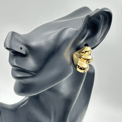 Dainty 18k Yellow Gold Plated Earrings