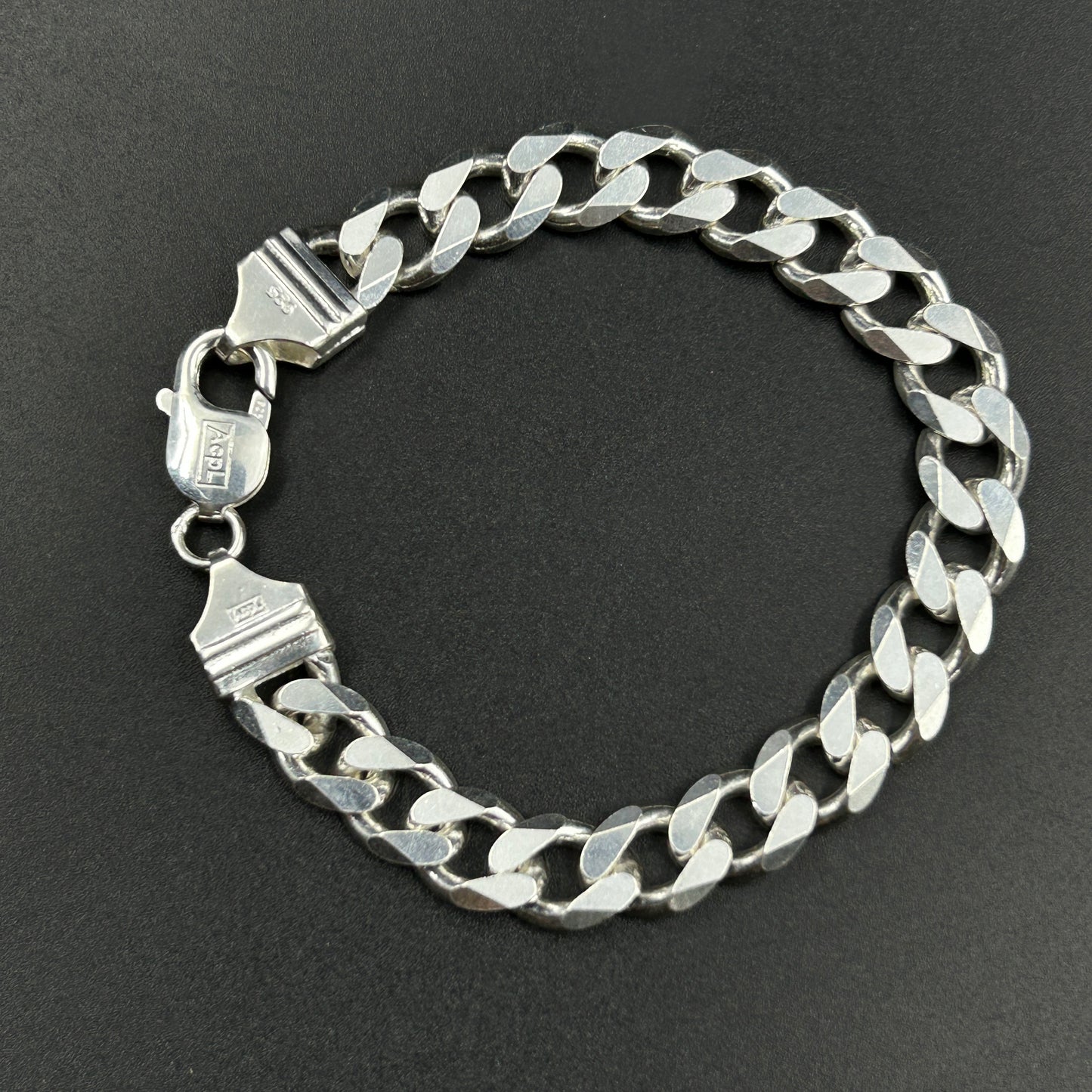 Men's Sterling Silver Cuban Link Bracelet