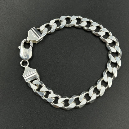 Men's Sterling Silver Cuban Link Bracelet