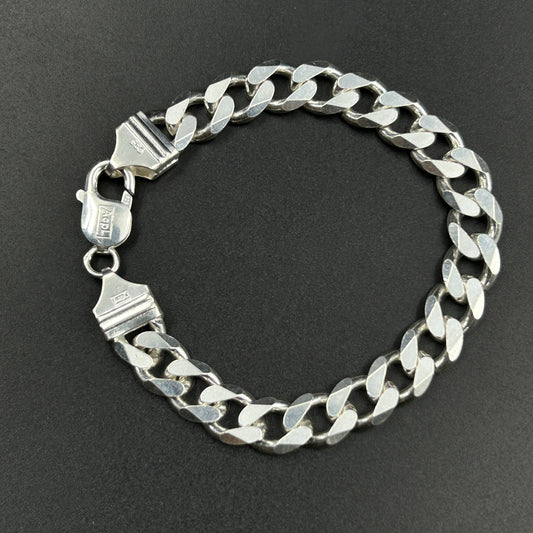 Men's Sterling Silver Cuban Link Bracelet