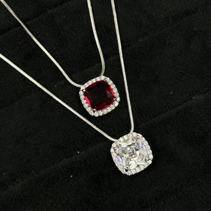 Minimal Diamond Necklace For Women