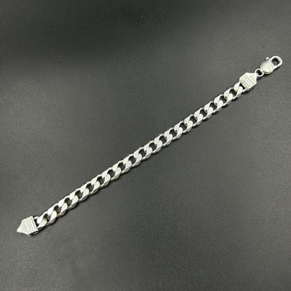Men's Sterling Silver Cuban Link Bracelet