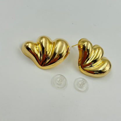 Dainty 18k Yellow Gold Plated Earrings