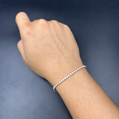 18k Rose Gold Plated Minimal Bracelet