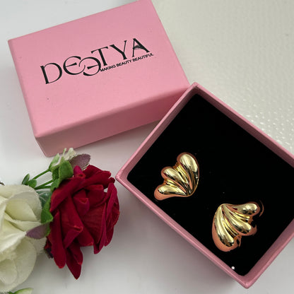 Dainty 18k Yellow Gold Plated Earrings